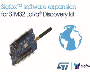ST, STM32 소프트웨어 에코시스템에 시그폭스 패키지 추가
